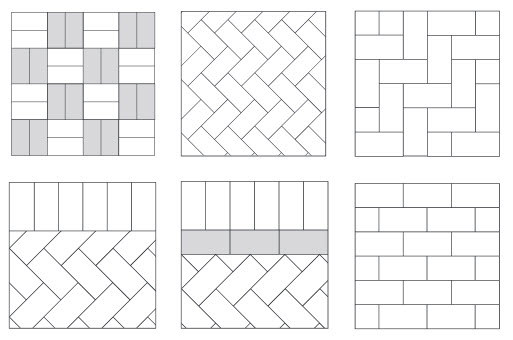 Different block paving designs from Driveways Cheltenham Gloucestershire UK 3